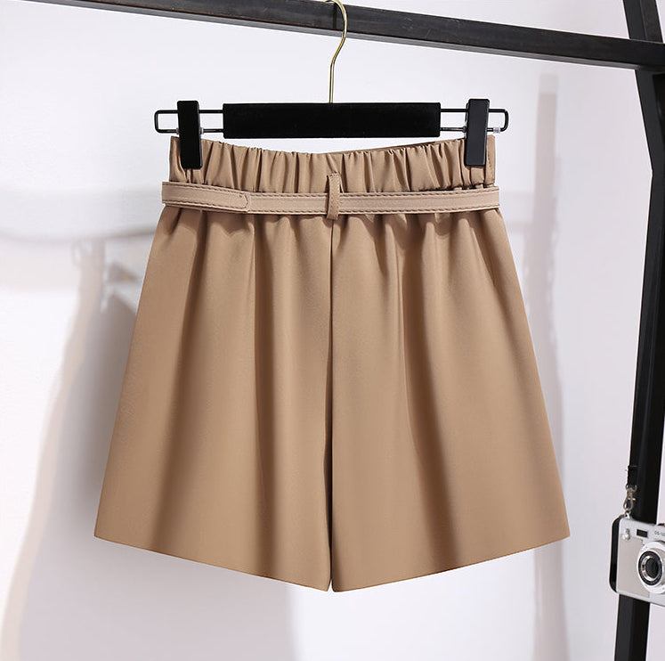 Ivory Horizon Belted Two-Piece Set