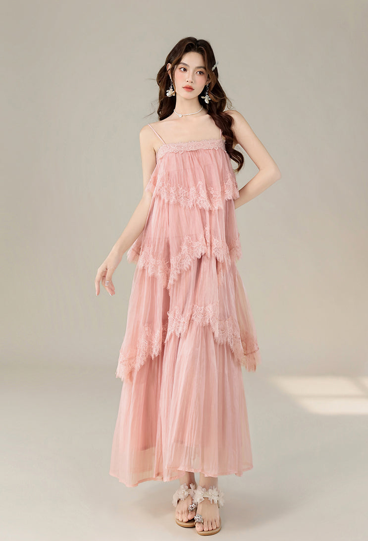 Whispering Meadows Pleated Fairy Dress