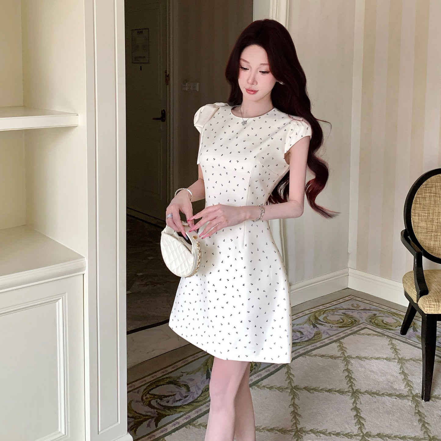 Ditsy Floral Mini Dress