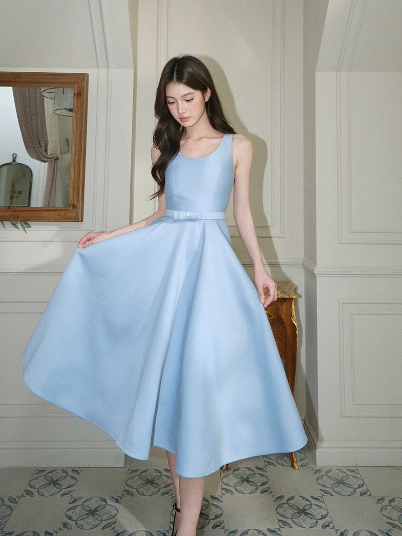 Sleeveless Fit And Flare Cocktail Dress