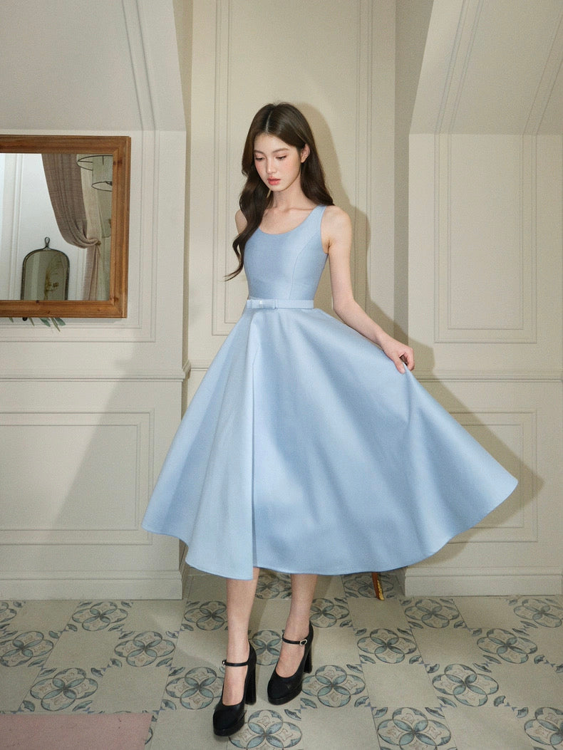 Sleeveless Fit And Flare Cocktail Dress