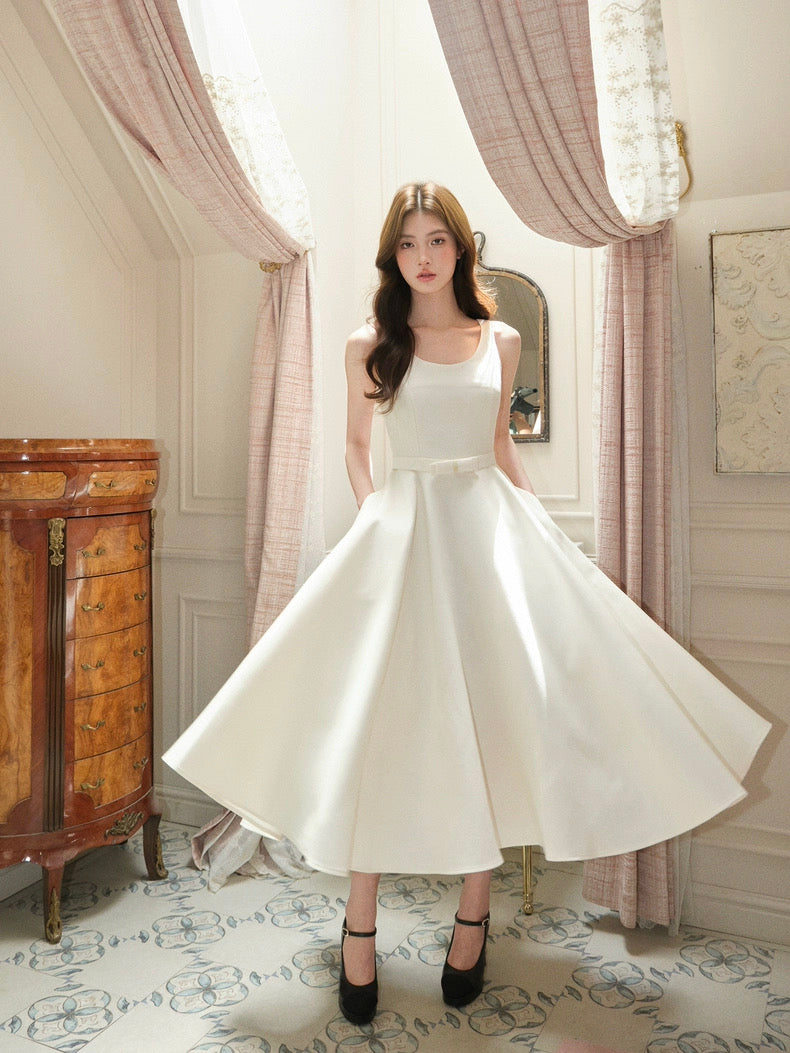 Sleeveless Fit And Flare Cocktail Dress