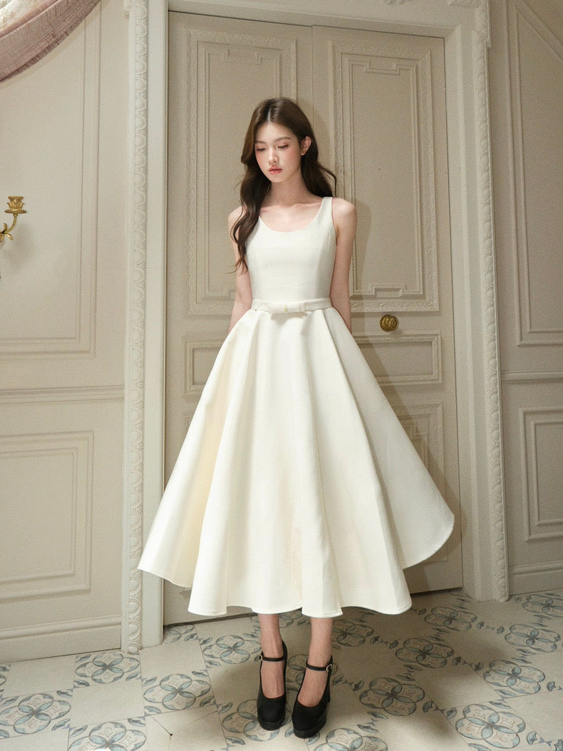Sleeveless Fit And Flare Cocktail Dress