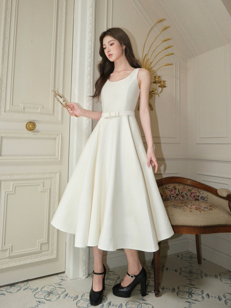 Sleeveless Fit And Flare Cocktail Dress
