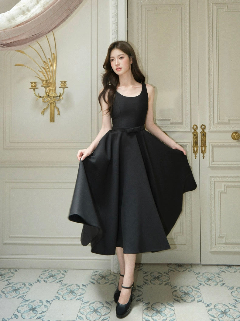 Sleeveless Fit And Flare Cocktail Dress