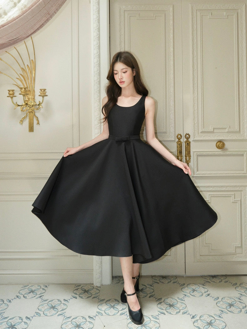 Sleeveless Fit And Flare Cocktail Dress