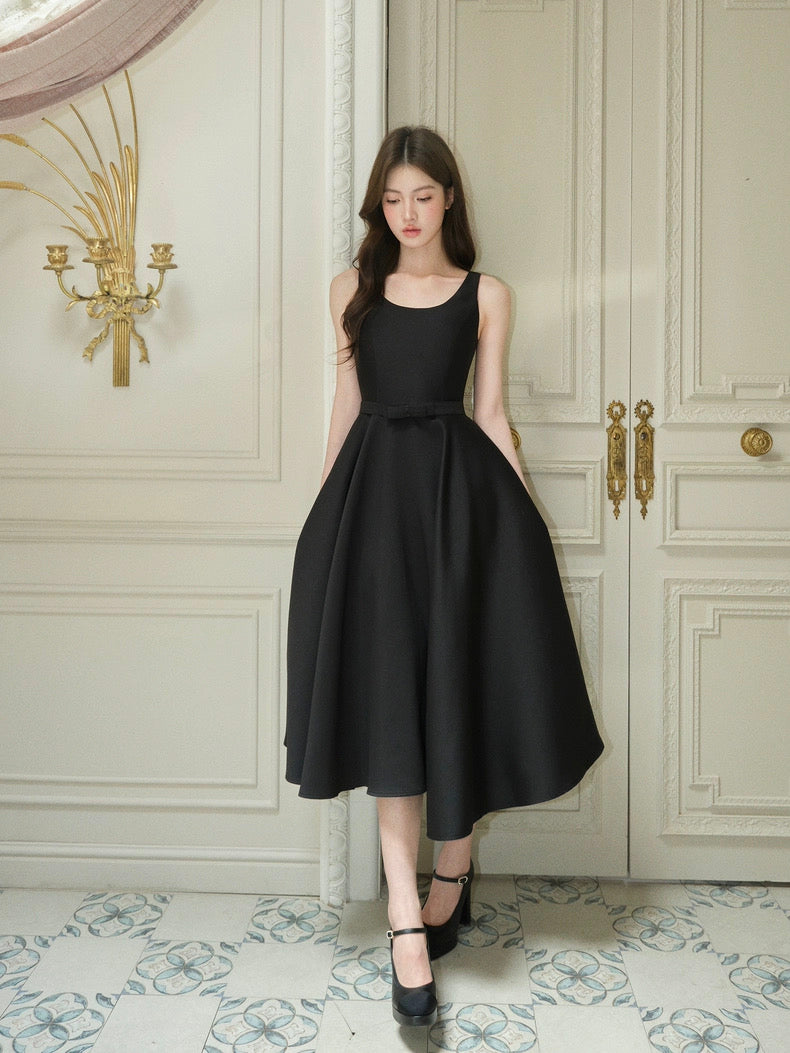 Sleeveless Fit And Flare Cocktail Dress