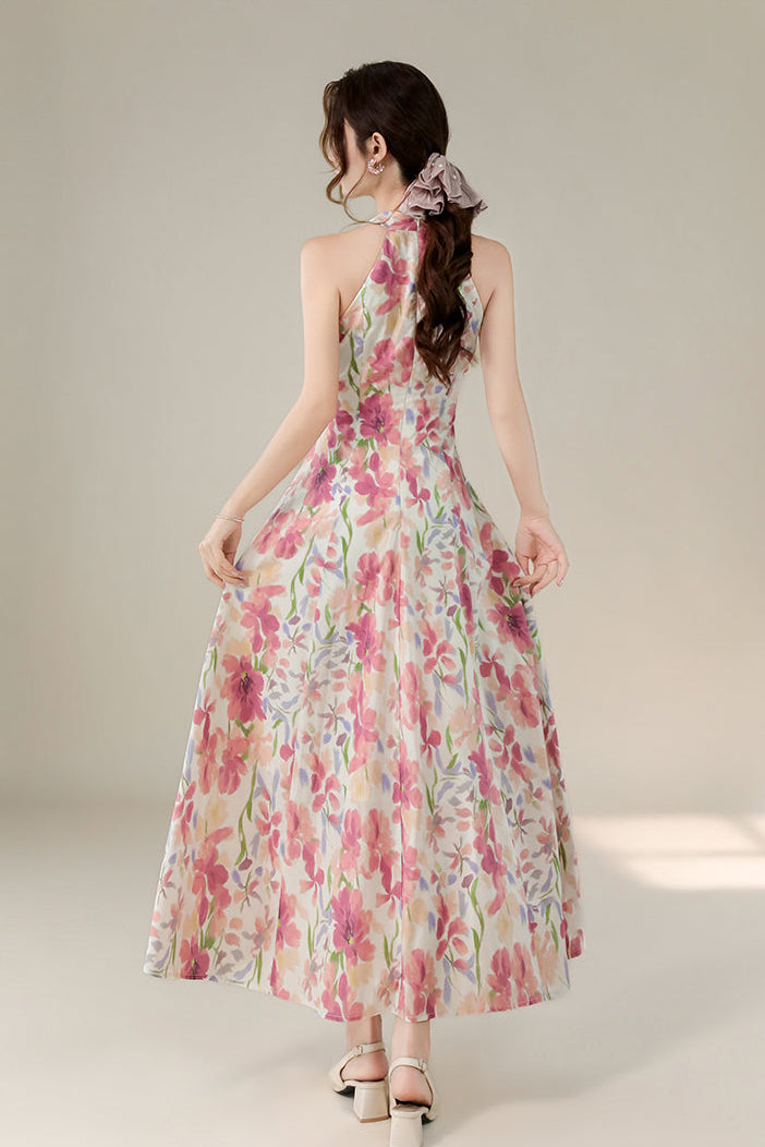 Blossom & Breeze Floral Maxi Dress