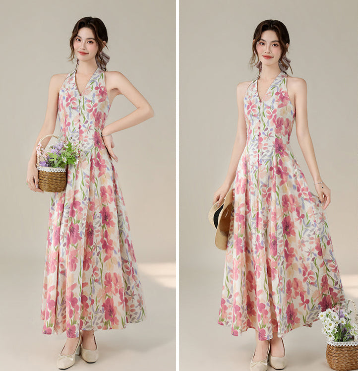 Blossom & Breeze Floral Maxi Dress