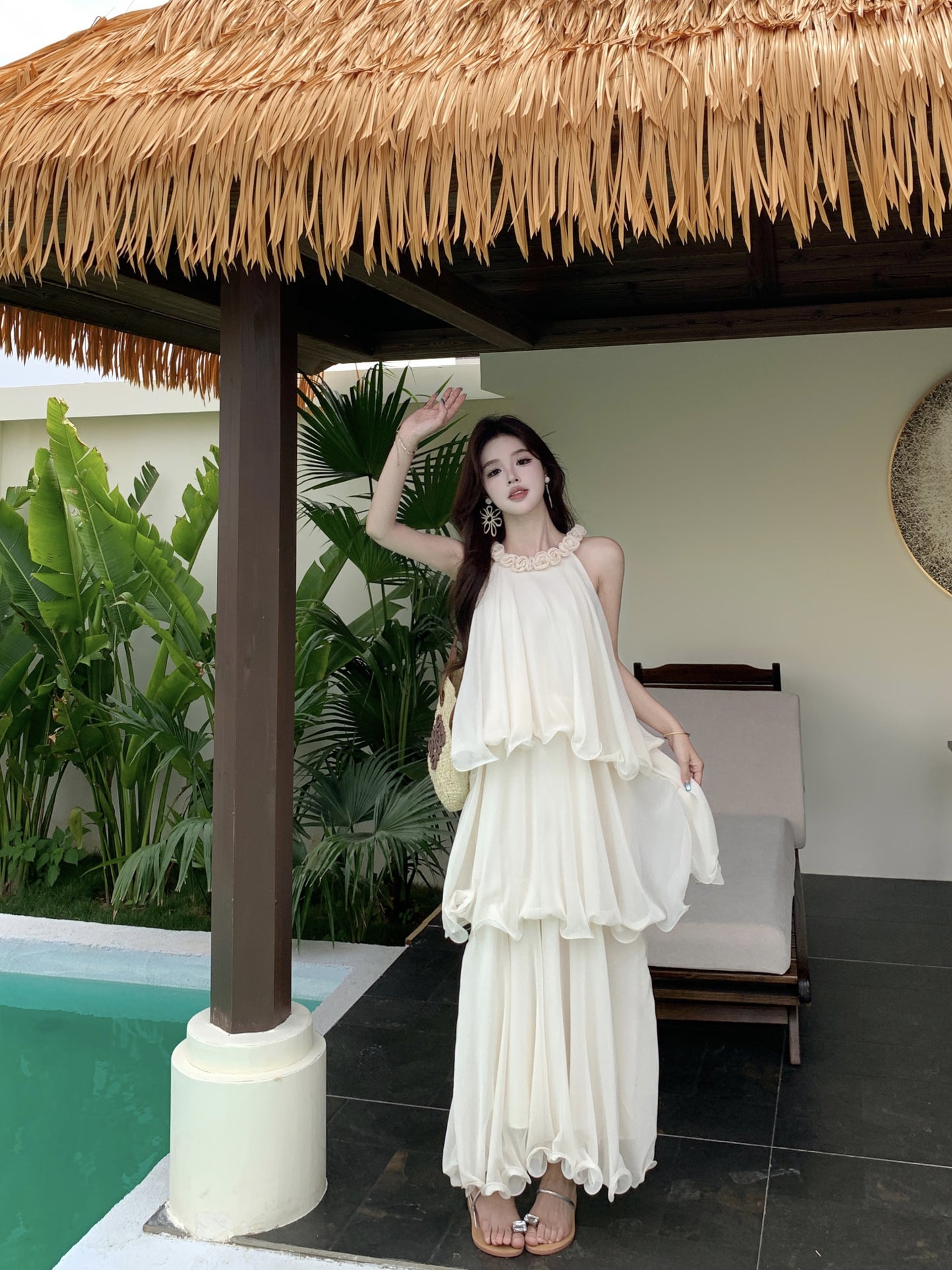 Enchanted Bloom Layered Gown