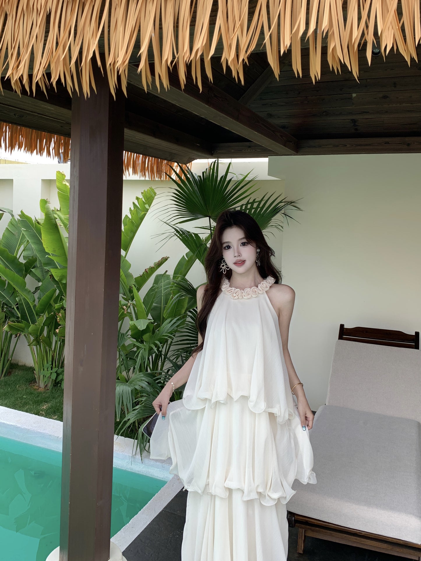 Enchanted Bloom Layered Gown