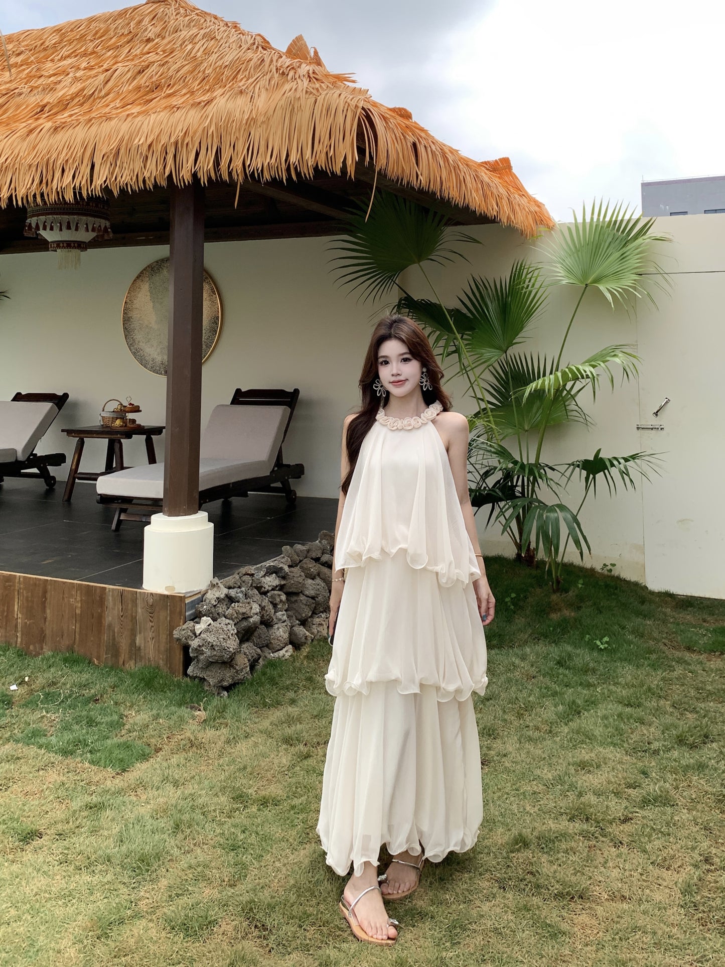 Enchanted Bloom Layered Gown