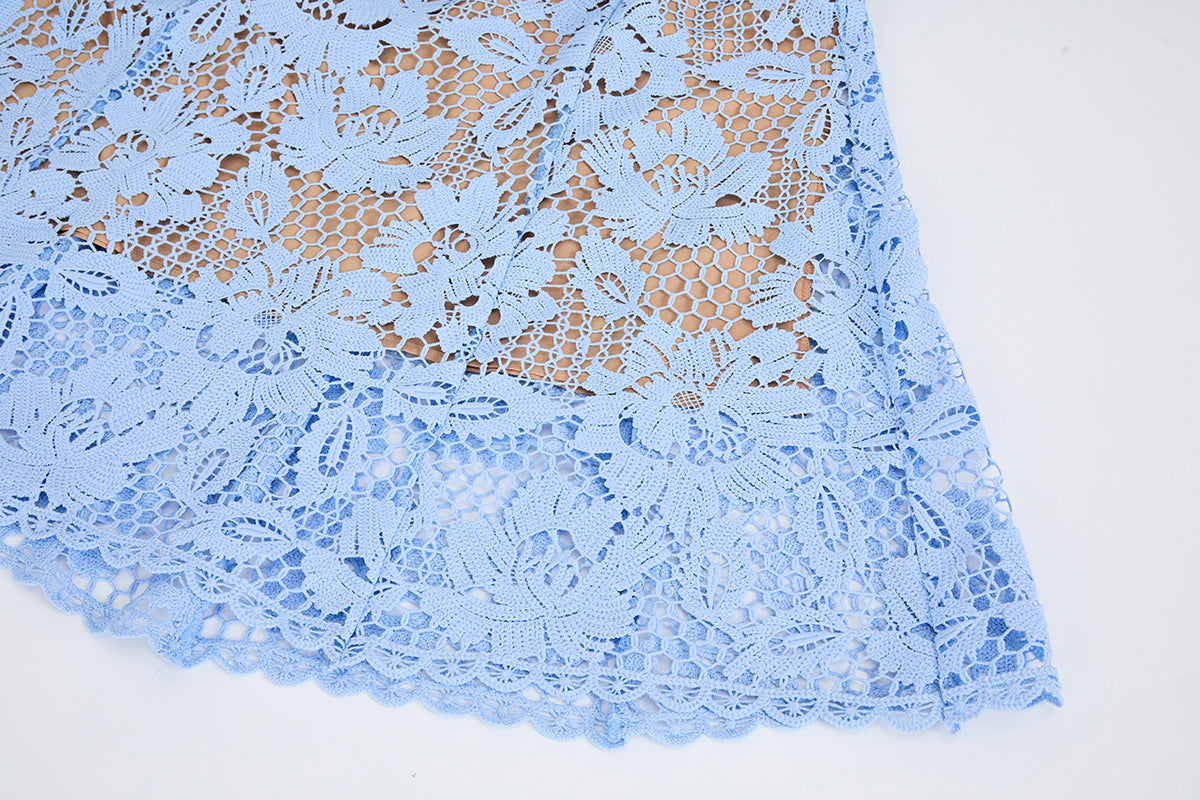 Skye Lace Overlay Dress