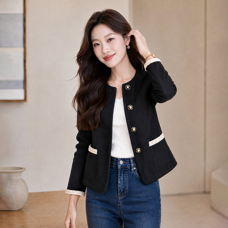 The Boulevard French-Style Crop Jacket