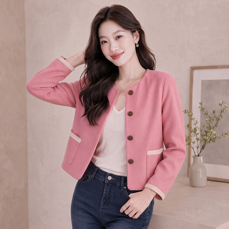 The Boulevard French-Style Crop Jacket