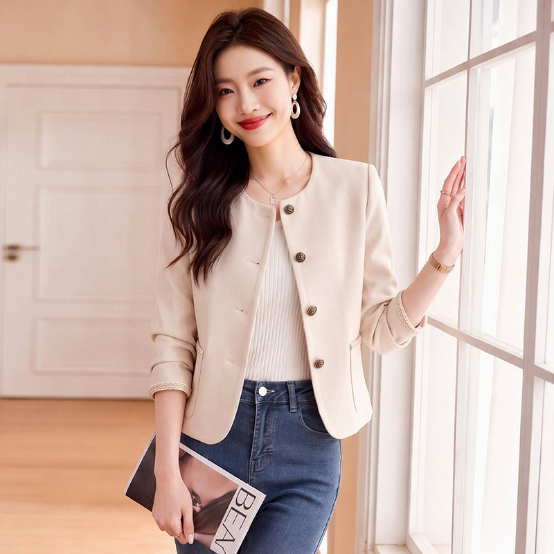 The Boulevard French-Style Crop Jacket