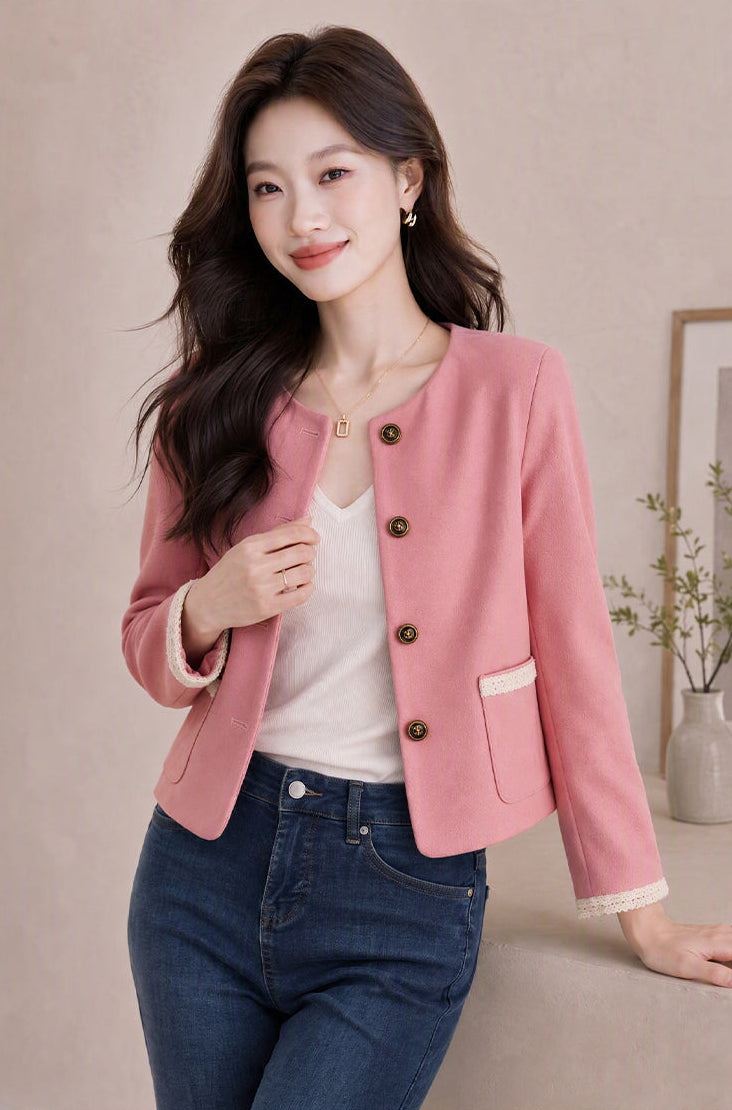 The Boulevard French-Style Crop Jacket