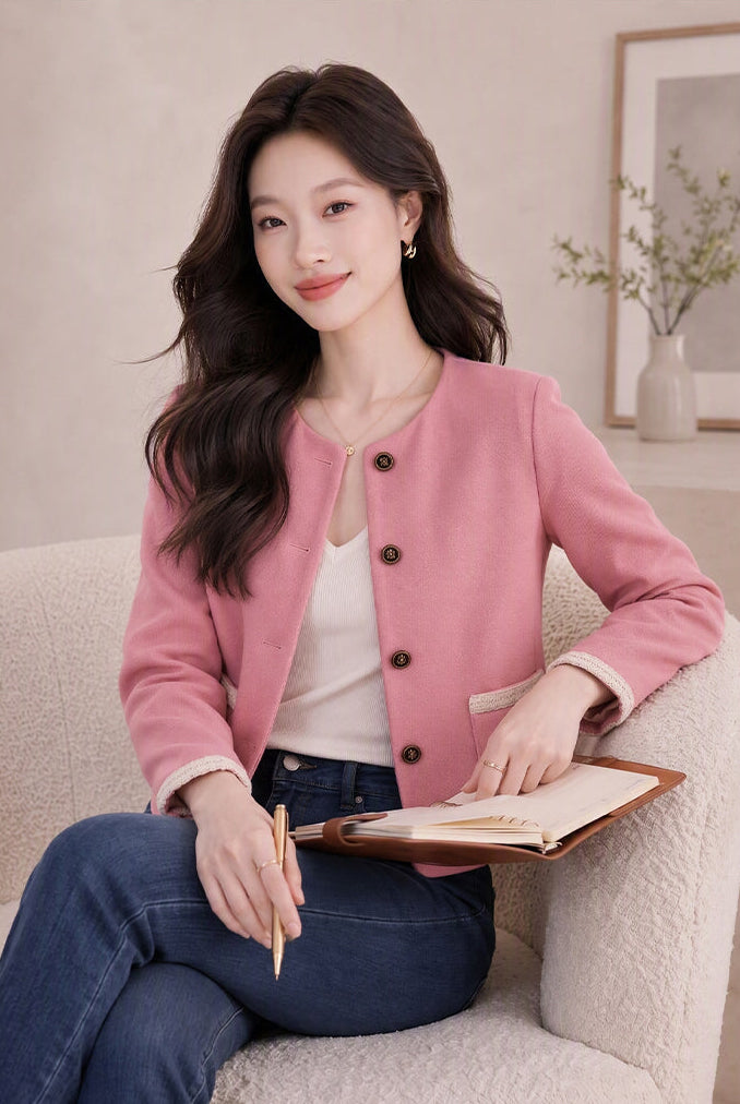 The Boulevard French-Style Crop Jacket