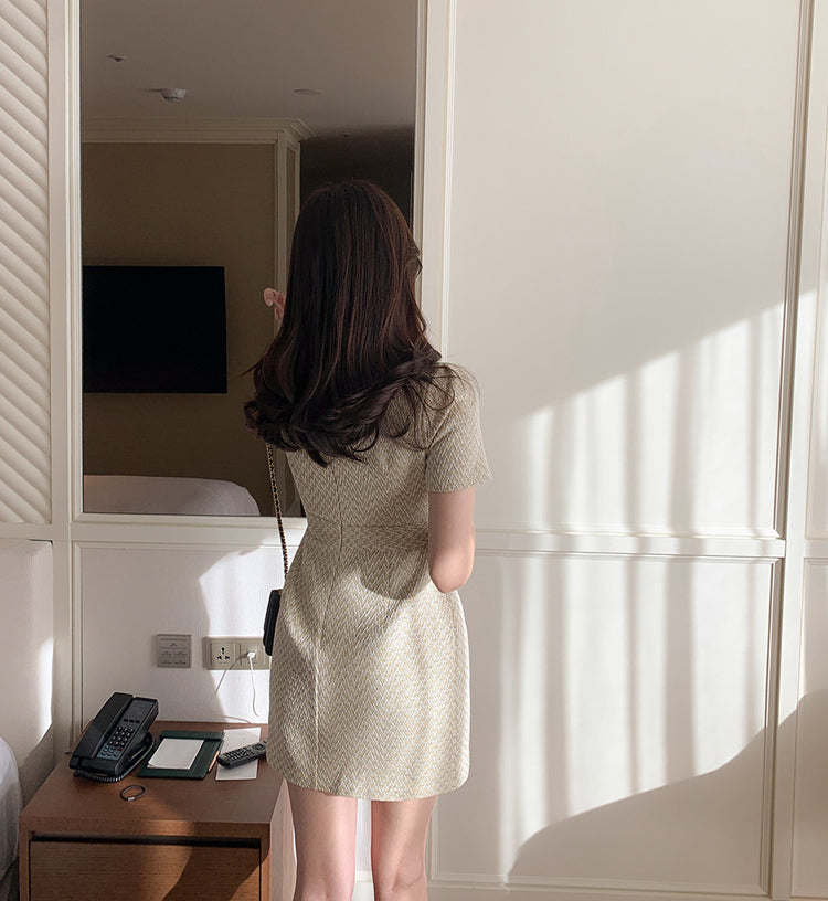 The Celine Herringbone Tweed Mini