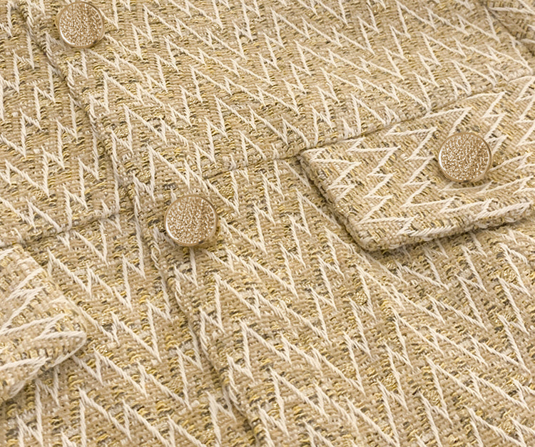 The Celine Herringbone Tweed Mini