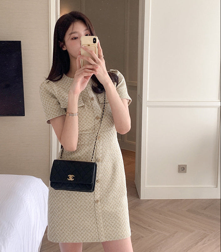 The Celine Herringbone Tweed Mini