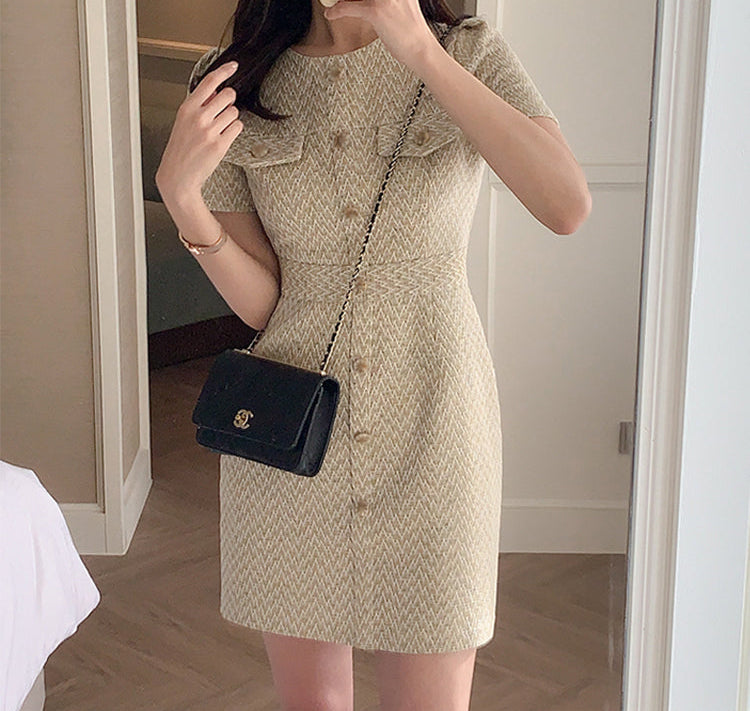 The Celine Herringbone Tweed Mini