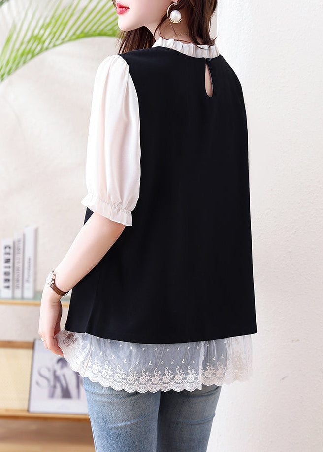 The Clara Layered Blouse-Plus Size