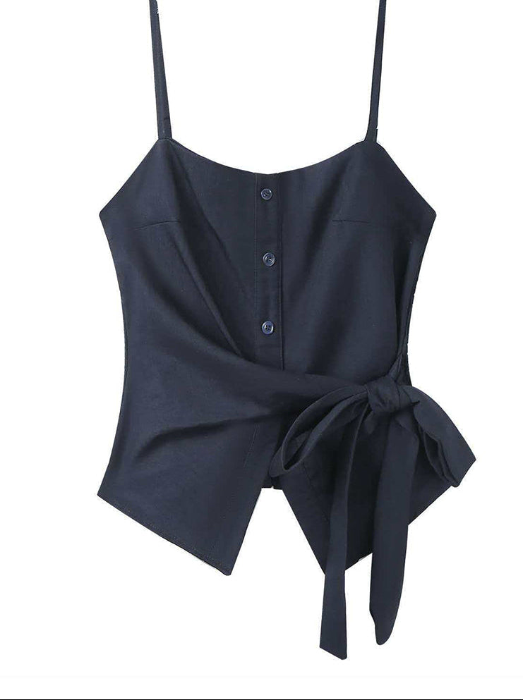 The Horizon Strapless Cami & Wide-Leg Trouser Set