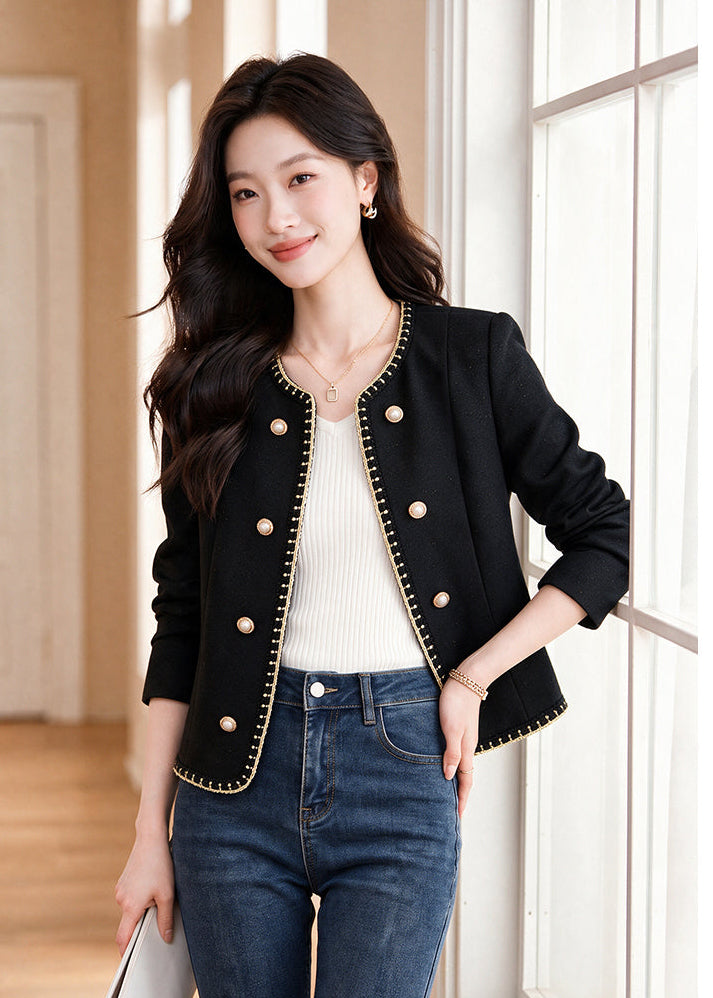 The K-Style Braided Pearl Short Jacket