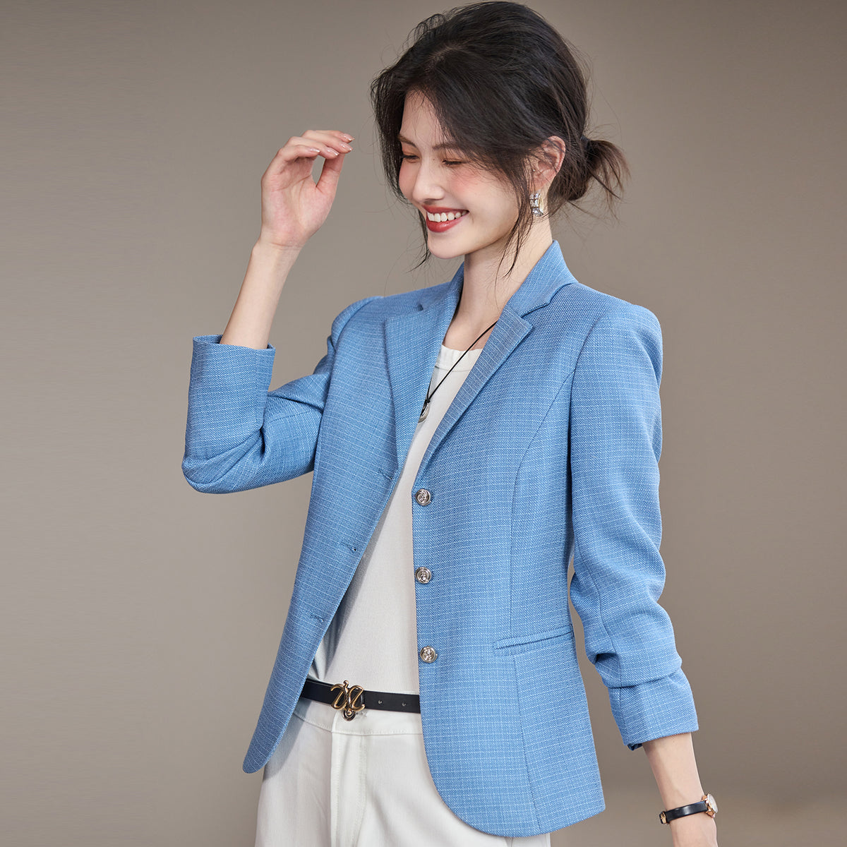 The Sky Weave Tailored Blazer