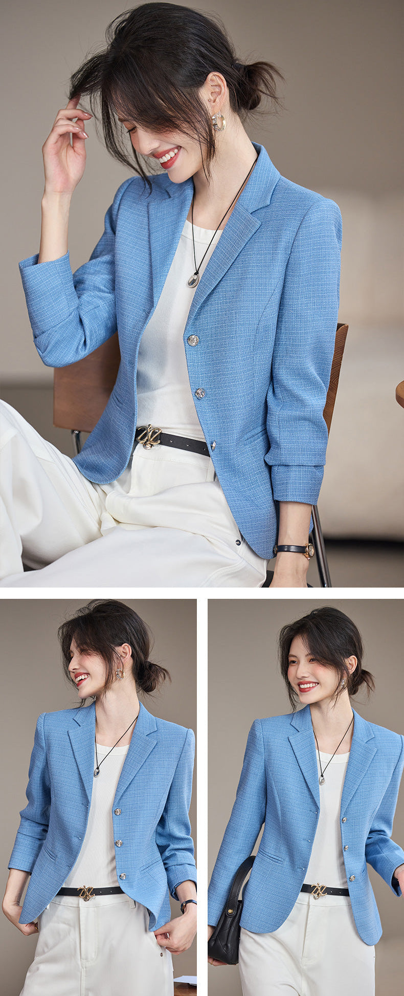 The Sky Weave Tailored Blazer