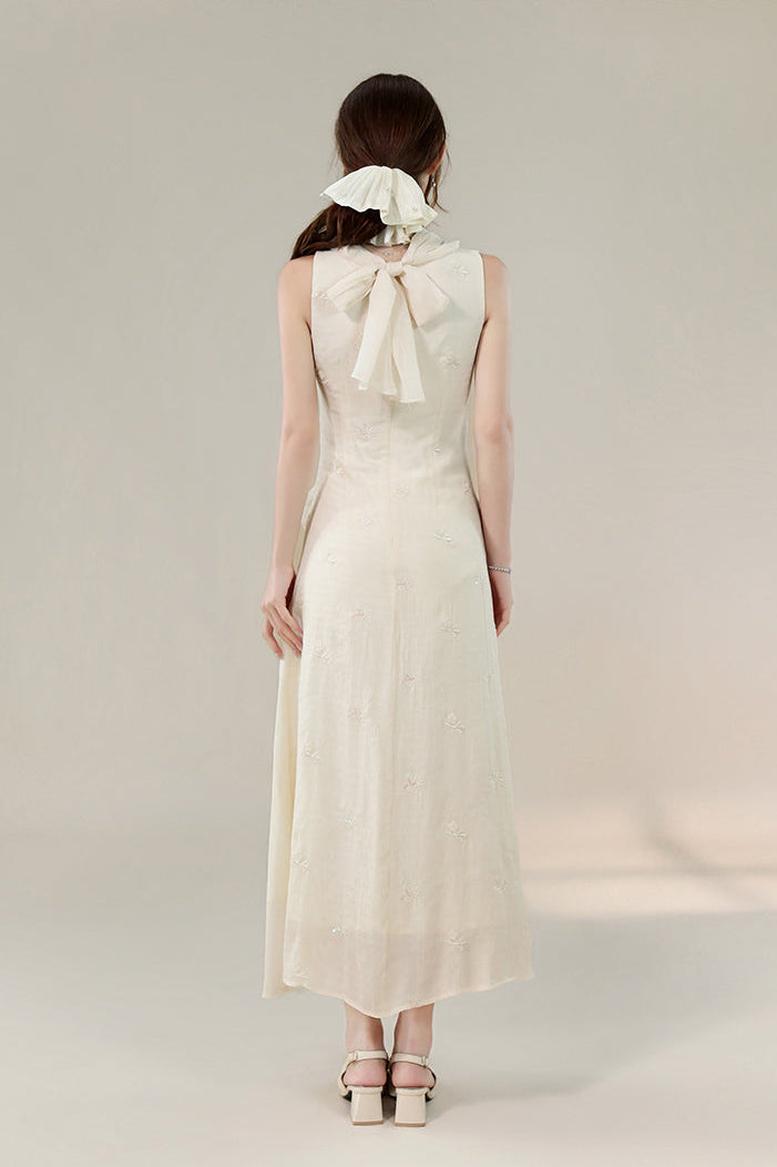 Whisper Wind Sheer Cape Dress