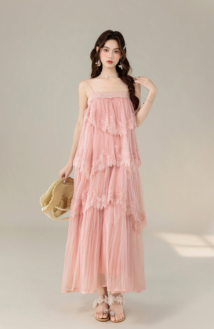 Whispering Meadows Pleated Fairy Dress