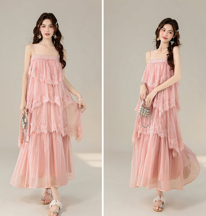 Whispering Meadows Pleated Fairy Dress