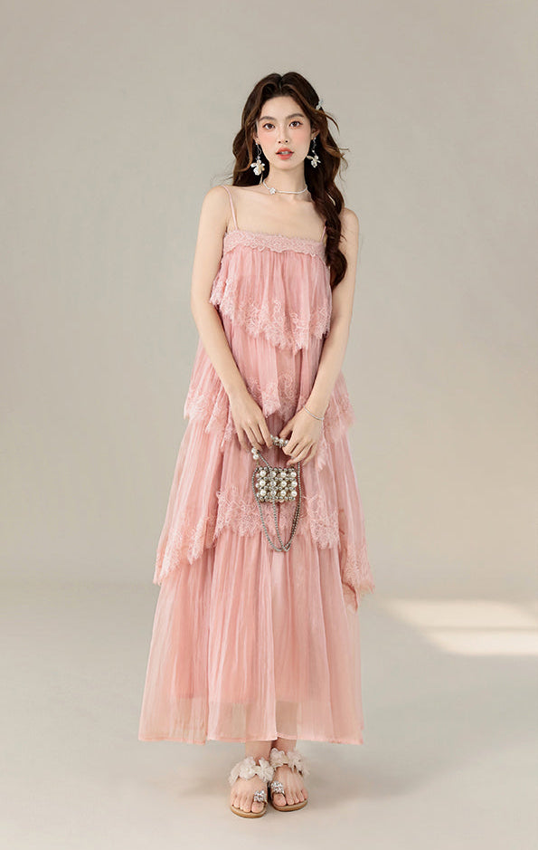Whispering Meadows Pleated Fairy Dress