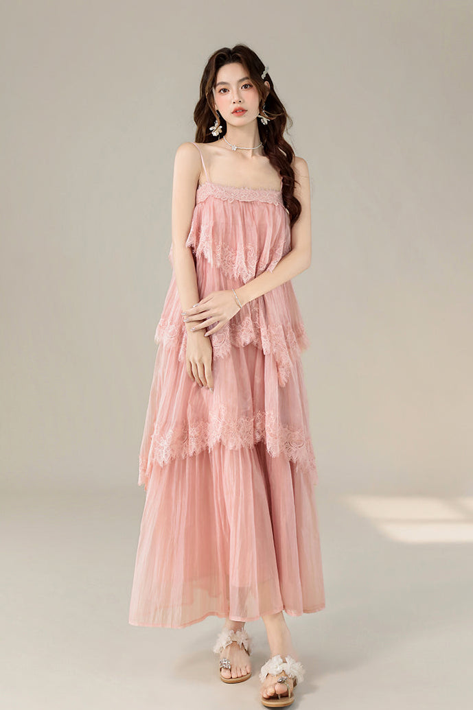 Whispering Meadows Pleated Fairy Dress