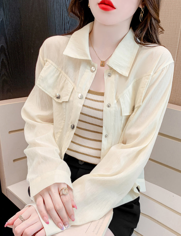 The Ethereal Utility Sheer Shacket