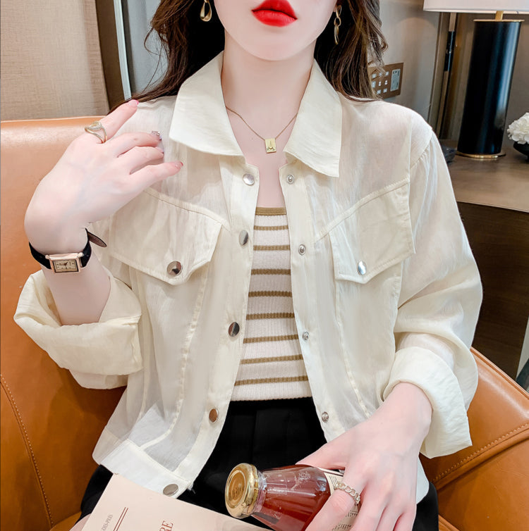 The Ethereal Utility Sheer Shacket