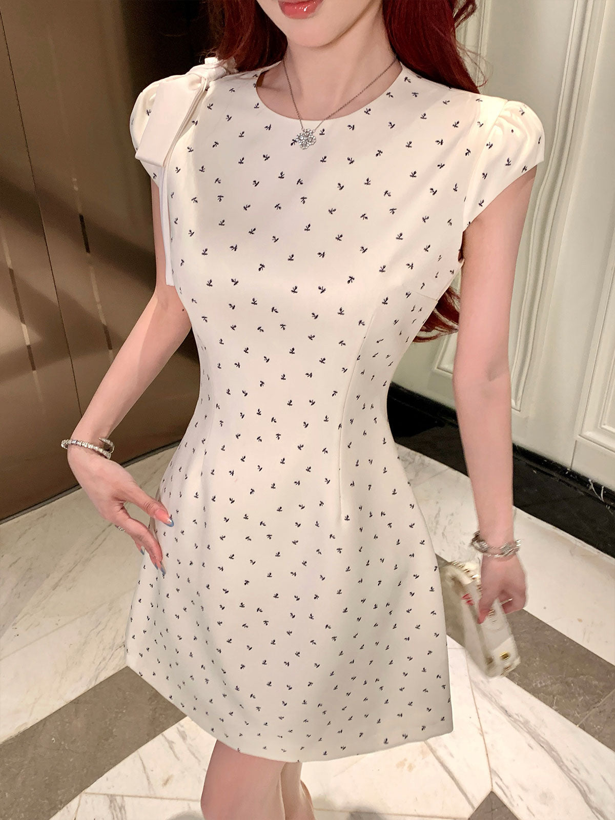 Ditsy Floral Mini Dress